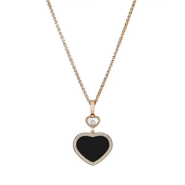 Zlatý Přívěsek Chopard Happy Hearts 79A074-5201