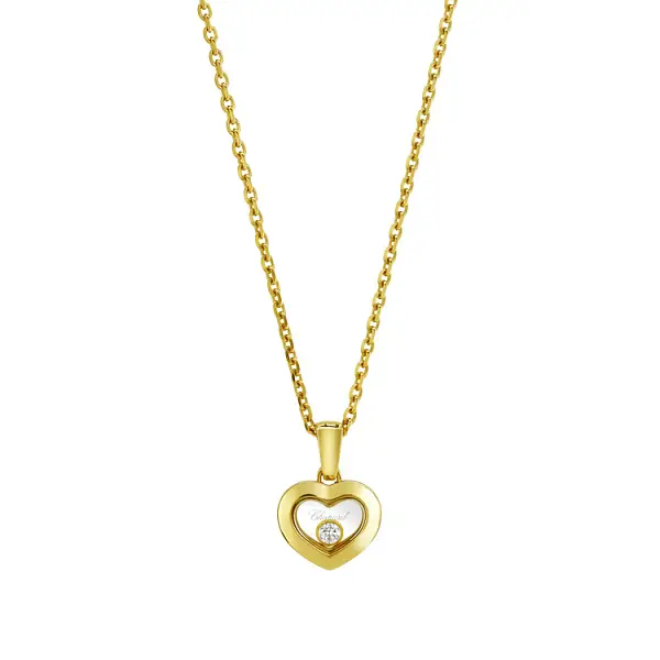 Zlatý Přívěsek Chopard Happy Diamonds 79A054-0001