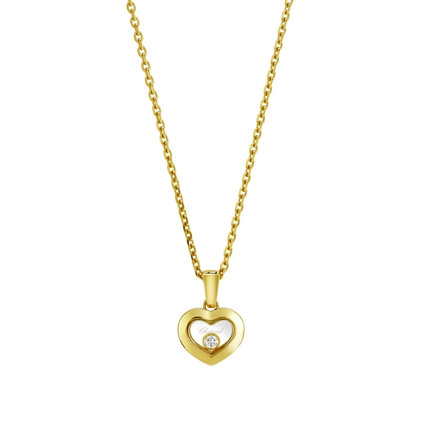 Zlatý Přívěsek Chopard Happy Diamonds 79A054-0001