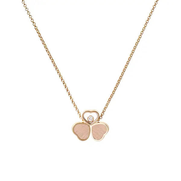 Zlatý Přívěsek Chopard Happy Hearts 81A083-5711
