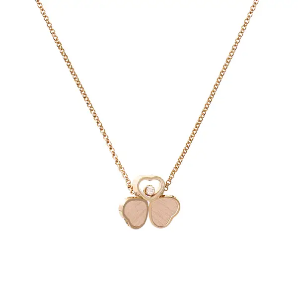 Zlatý Přívěsek Chopard Happy Hearts 81A083-5711