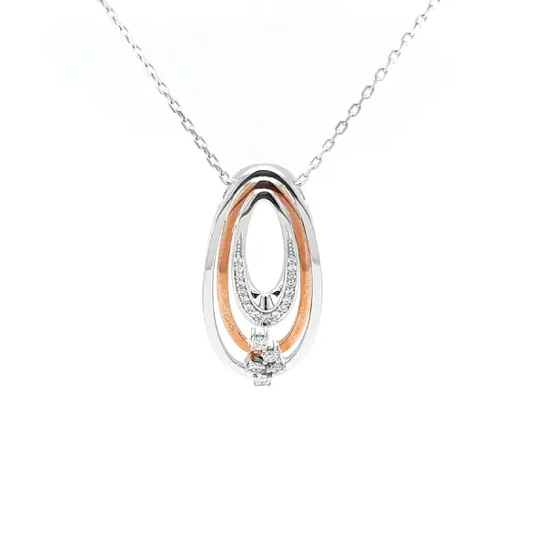 Zlatý Přívěsek s Diamanty