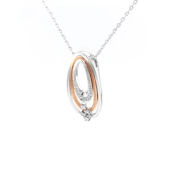 Zlatý Přívěsek s Diamanty