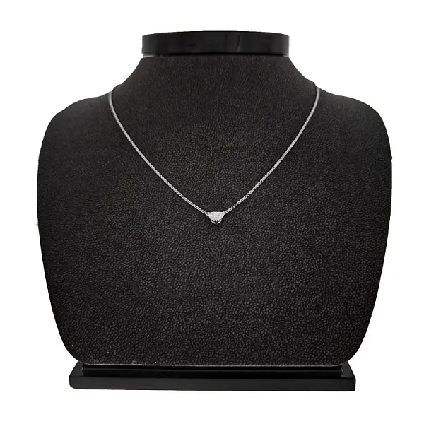 Zlatý Přívěsek Srdce s Diamantem