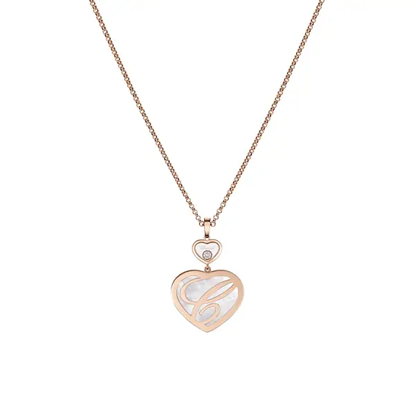 Zlatý Přívěsek Chopard Happy Hearts 79A075-5301