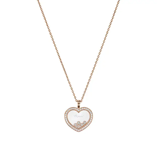 Zlatý Přívěsek Chopard Happy Diamonds 79A039-5201