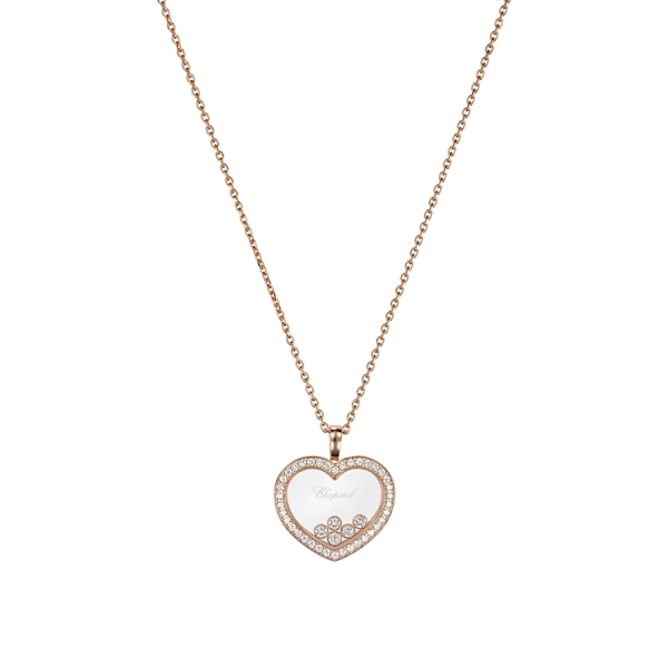 Zlatý Přívěsek Chopard Happy Diamonds 79A039-5201