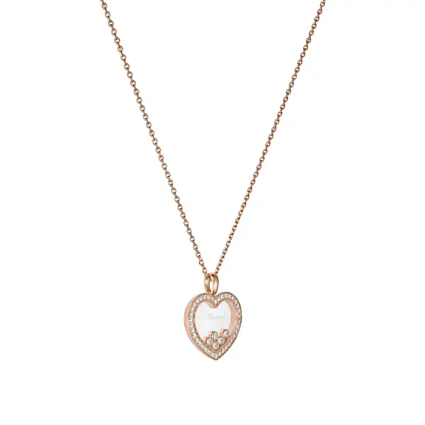 Zlatý Přívěsek Chopard Happy Diamonds 79A039-5201