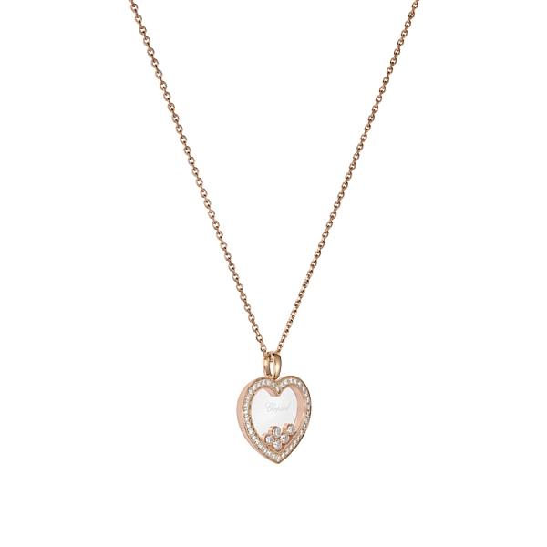 Zlatý Přívěsek Chopard Happy Diamonds 79A039-5201