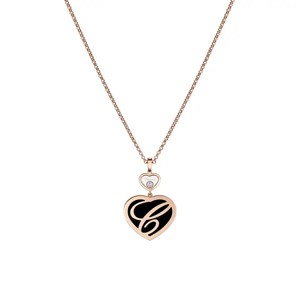 Zlatý Přívěsek Chopard Happy Hearts 79A075-5201