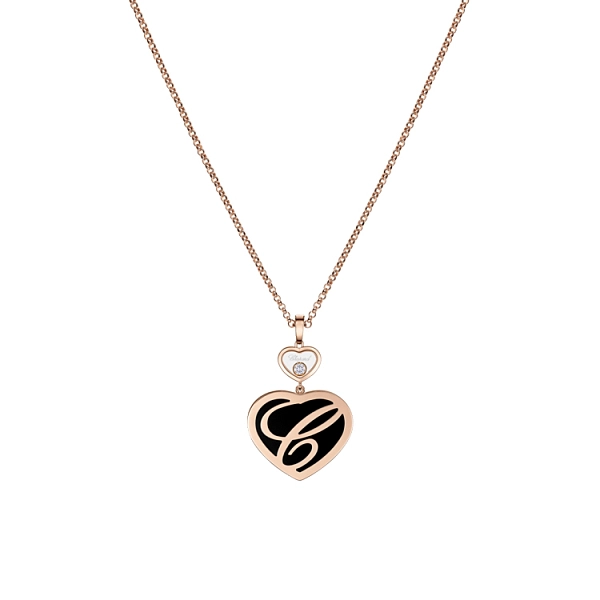 Zlatý Přívěsek Chopard Happy Hearts 79A075-5201