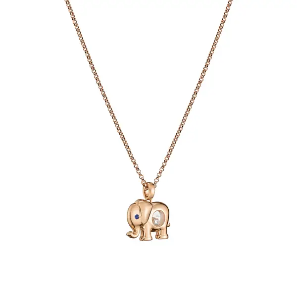 Zlatý Přívěsek Chopard Happy Diamonds Elephant 79A189-5001