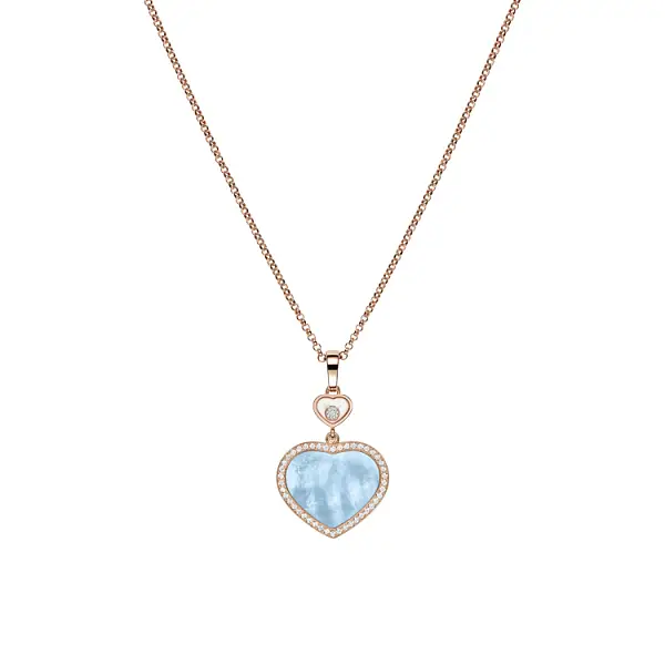 Zlatý Přívěsek Chopard Happy Hearts 79A074-5340