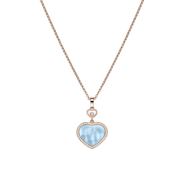 Zlatý Přívěsek Chopard Happy Hearts 79A074-5340