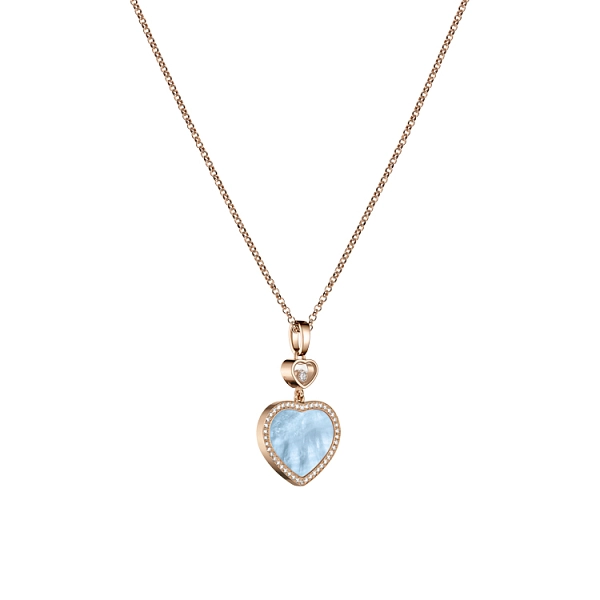 Zlatý Přívěsek Chopard Happy Hearts 79A074-5340