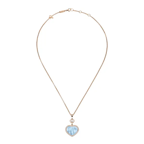 Zlatý Přívěsek Chopard Happy Hearts 79A074-5340