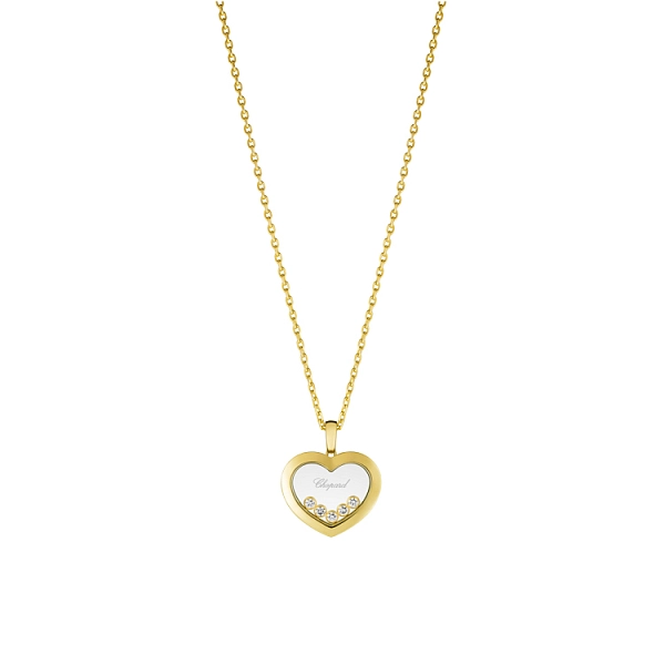 Gold Pendant Chopard Happy Diamonds 79A038-0001