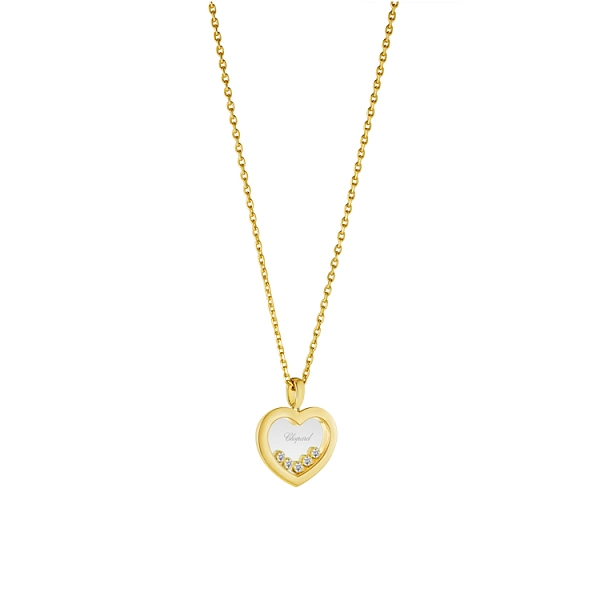 Gold Pendant Chopard Happy Diamonds 79A038-0001