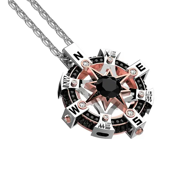 Zlatý Přívěsek Zancan EC616BR60