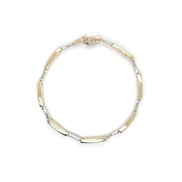 Zlatý Náramek z Kombinovaného Zlata