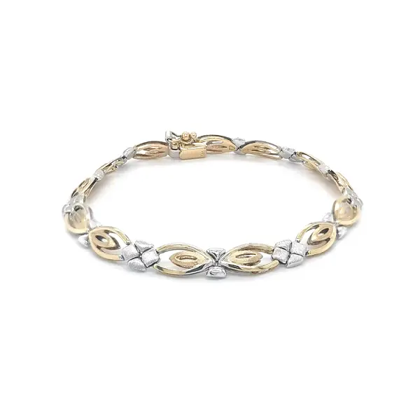 Zlatý Náramek z Kombinovaného Zlata