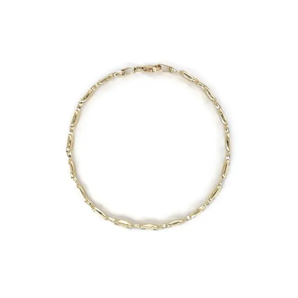 Zlatý Náramek z Kombinovaného Zlata