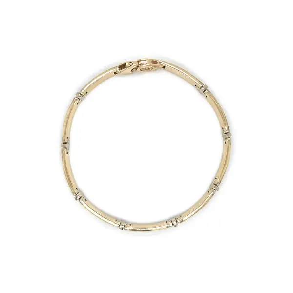 Zlatý Pánský Náramek