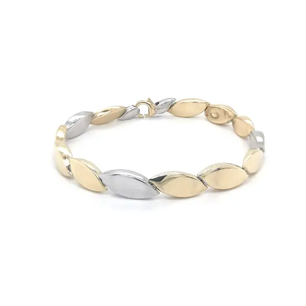 Zlatý Náramek z Kombinovaného Zlata