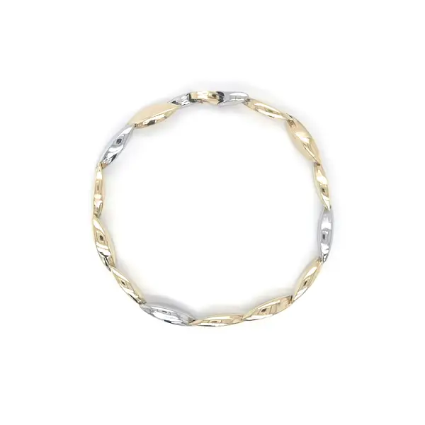 Zlatý Náramek z Kombinovaného Zlata