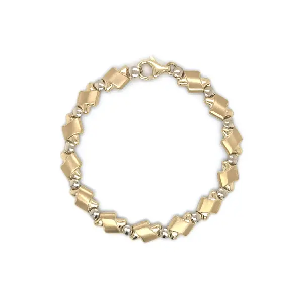 Náramek z Kombinovaného Zlata