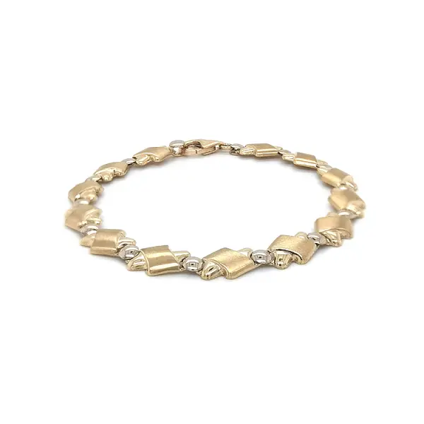 Náramek z Kombinovaného Zlata