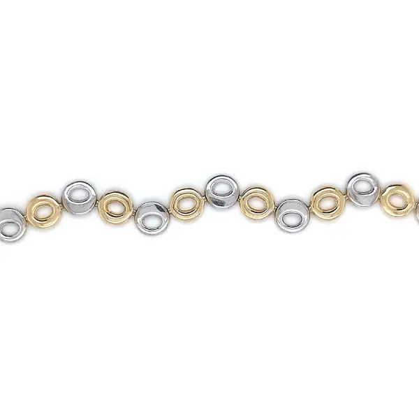 Zlatý Náramek z Kombinovaného Zlata