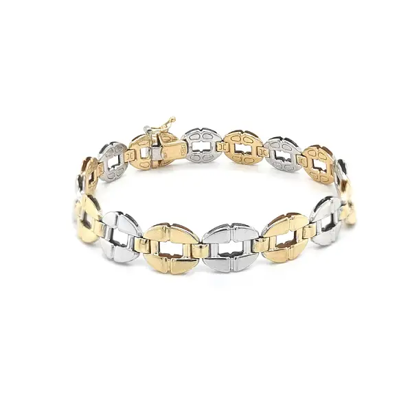 Zlatý Náramek z Kombinovaného Zlata