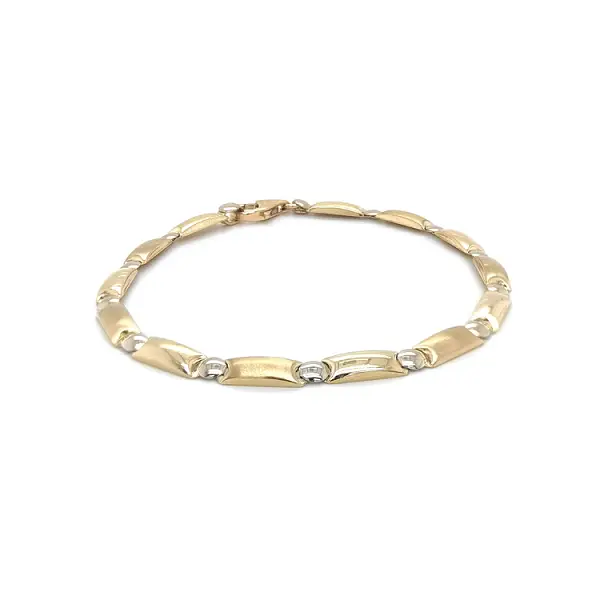 Zlatý Náramek z Kombinovaného Zlata