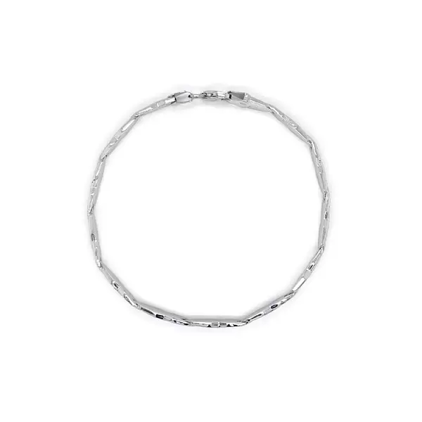 Náramek z Bílého Zlata