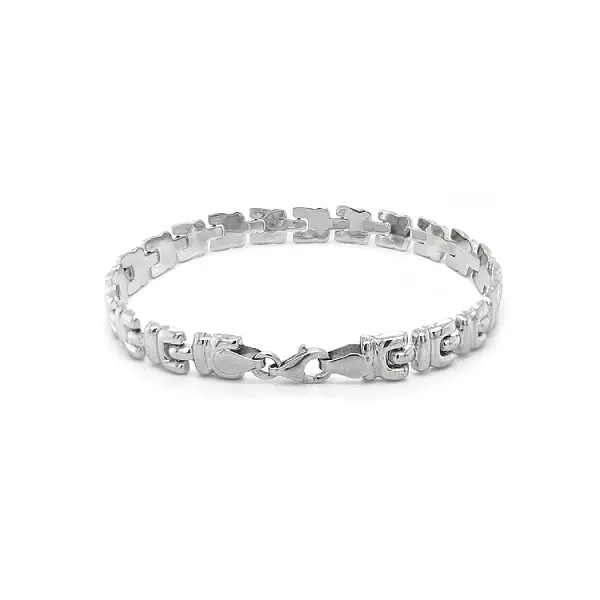 Náramek z Bílého Zlata