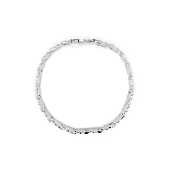 Náramek z Bílého Zlata