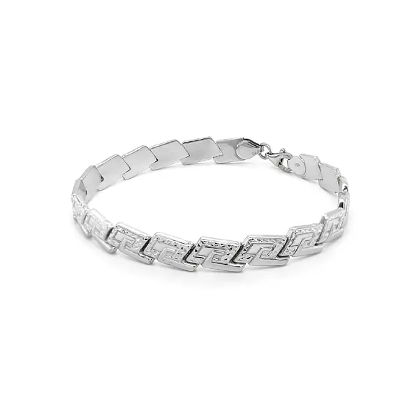 Náramek z Bílého Zlata