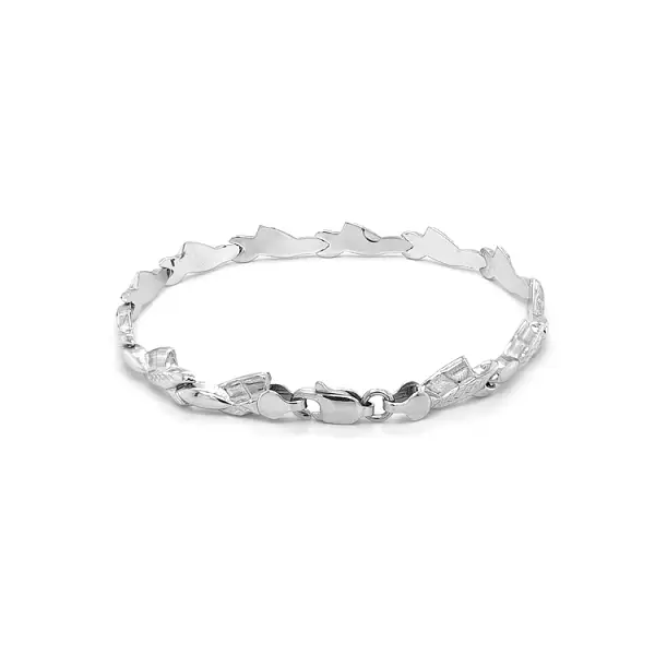 Náramek z Bílého Zlata