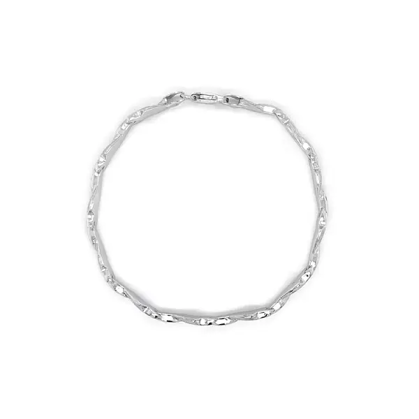 Náramek z Bílého Zlata