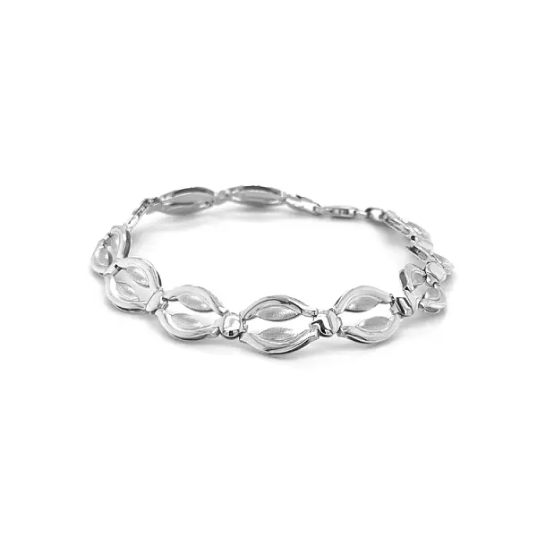 Náramek z Bílého Zlata