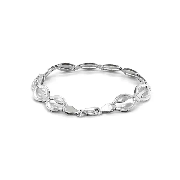 Náramek z Bílého Zlata