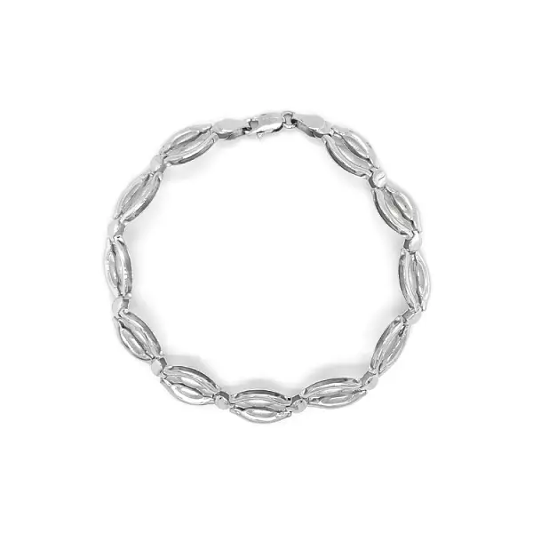 Náramek z Bílého Zlata