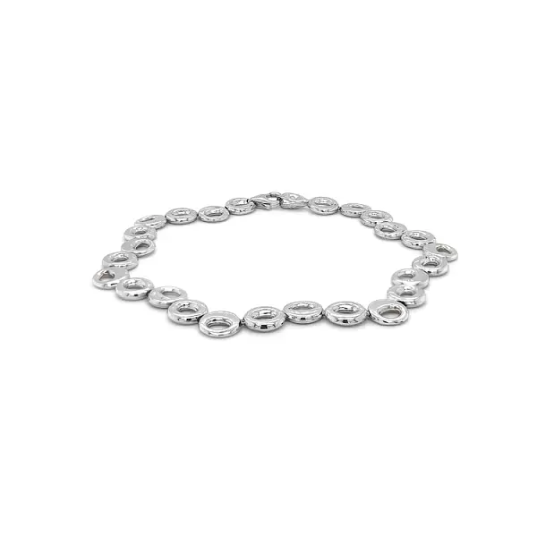 Náramek z Bílého Zlata