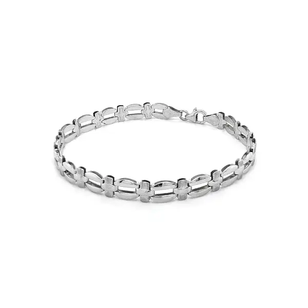 Náramek z Bílého Zlata