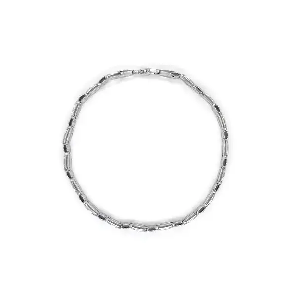 Náramek z Bílého Zlata