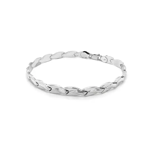 Náramek z Bílého Zlata