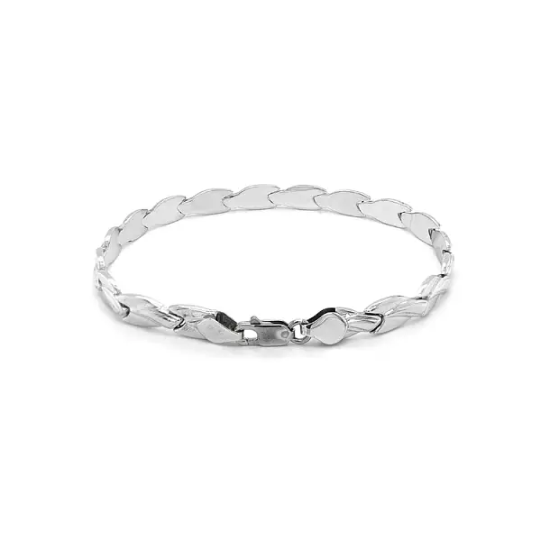 Náramek z Bílého Zlata