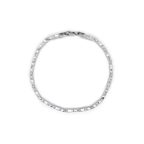 Náramek z Bílého Zlata