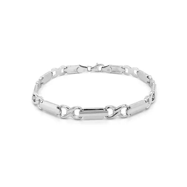 Náramek z Bílého Zlata